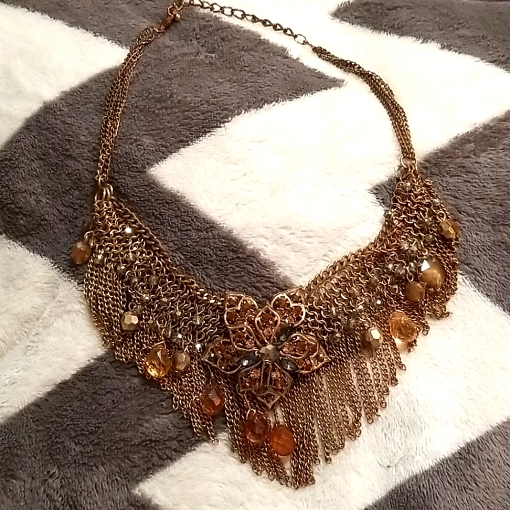 Charming Charlie Gold Necklace